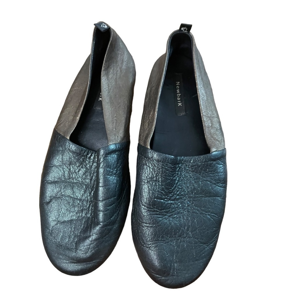 Newbark Glitter Slip on Flats size 8